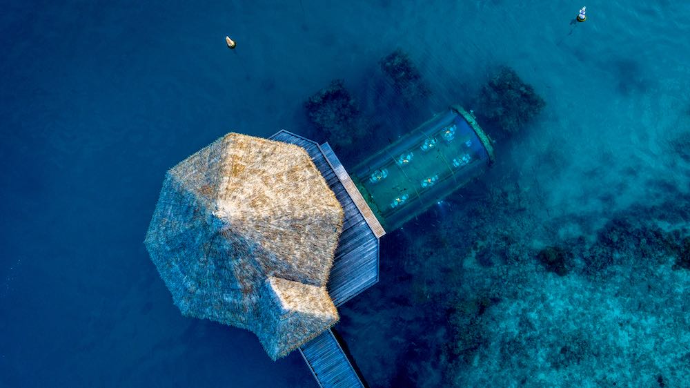 Ithaa Undersea Restaurant at Conrad Maldives Rangali Island